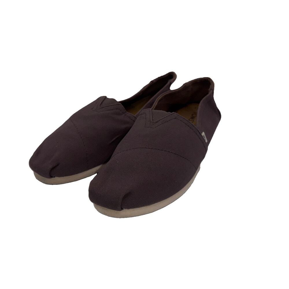 Size 7.5 - Women’s TOMS Slip On Shoes - Grey